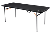 6ft Bi-Fold Camp Table, Heavy Duty, Waterproof, Carry Handle 182x76x73cm